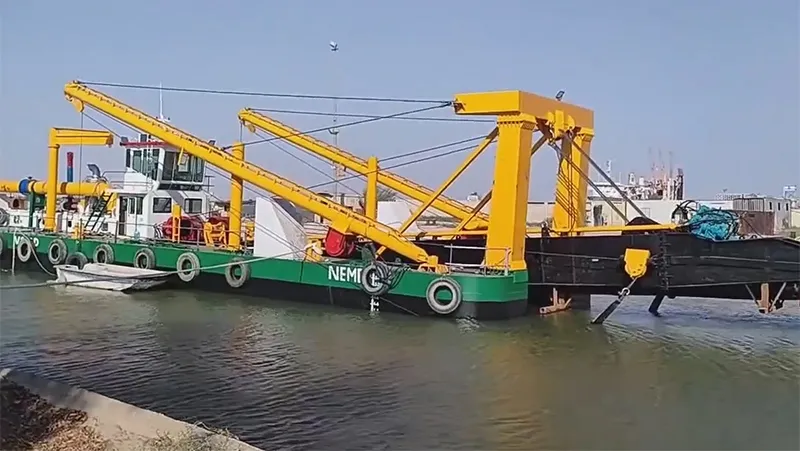 Draga de succión con cortador de 6000m³ utilizada en Irak