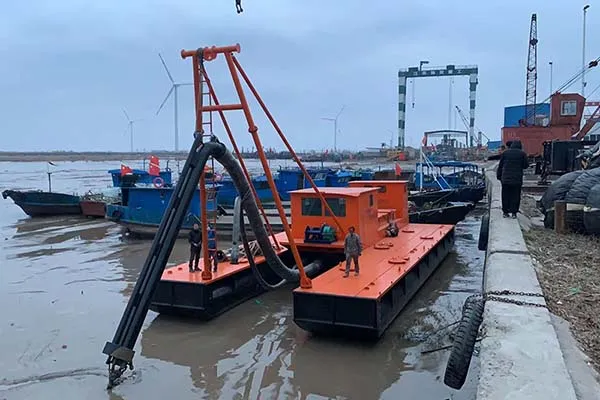 Draga de succión a chorro